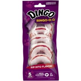 Dingo Ringo o o Meat & Rawhide Chew