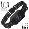 Wireless GPS Dog Fence Rechargeable Waterproof Electric Dog Collar 98-3280FT Adjustable Radius Pet Containment System Outdoor for Large Medium Dogs