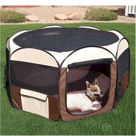 Deluxe Pop Up Pet Pen (Option: Medium)