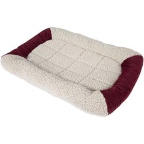 Aspen Pet Self Warming Bolster Kennel Mat (Option: Small)