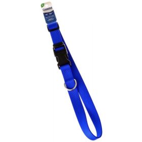 Tuff Collar Nylon Adjustable Collar Blue (Option: 18"x26" Long x 1" Wide)