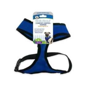 Four Paws Comfort Control Harness Blue (Option: Large)