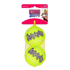 KONG Air KONG Squeakers Tennis Balls (Option: Large 2 count)