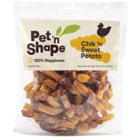 Pet 'n Shape Chik 'n Sweet Potato (Option: 16 oz)