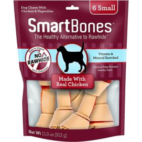 SmartBones Chicken & Vegetable Dog Chews (Option: Small)