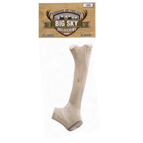 Big Sky Antler Chew for Dogs (Option: Large)