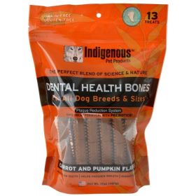 Indigenous Dental Health Bones (Option: Carrot & Pumpkin Flavor)