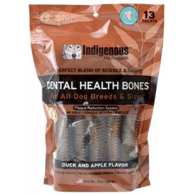 Indigenous Dental Health Bones (Option: Duck & Apple Flavor)