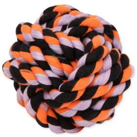 Mammoth Cottonblend Monkey Fist Ball Flossy Dog Toy (Option: 3.75" Small)