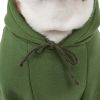 Fashion Plush Cotton Pet Hoodie Hooded Sweater